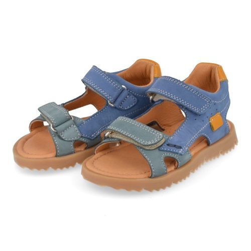 Romagnoli sandalen blauw Jongens (blauwe sandaal - 8863R003) - Junior Steps