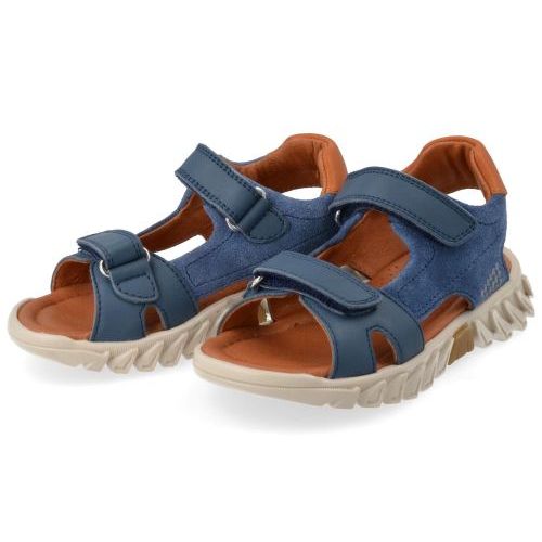 Romagnoli sandalen blauw Jongens ( - blauwe sandaal2730R602) - Junior Steps