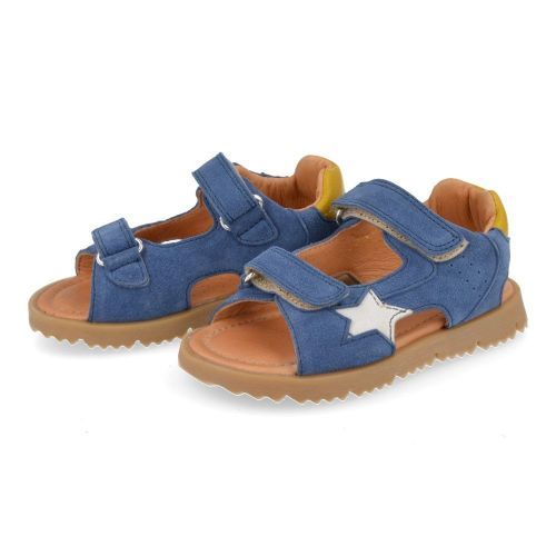 Romagnoli sandalen blauw Jongens ( - blauwe sandaal6737R086) - Junior Steps