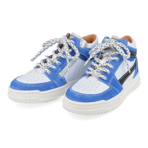 Romagnoli sneakers blauw Jongens ( - blauwe sneaker4624R026) - Junior Steps