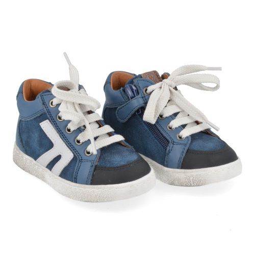 Romagnoli sneakers blauw Jongens ( - blauwe sneaker 1176R779) - Junior Steps