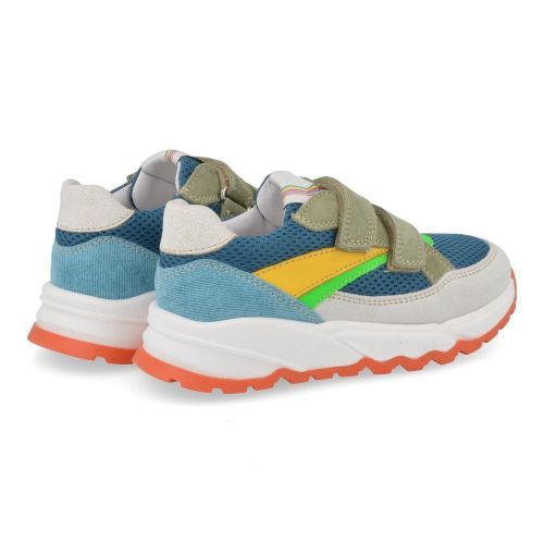 Romagnoli sneakers blauw Jongens (blauwe sneaker - 8640R050) - Junior Steps