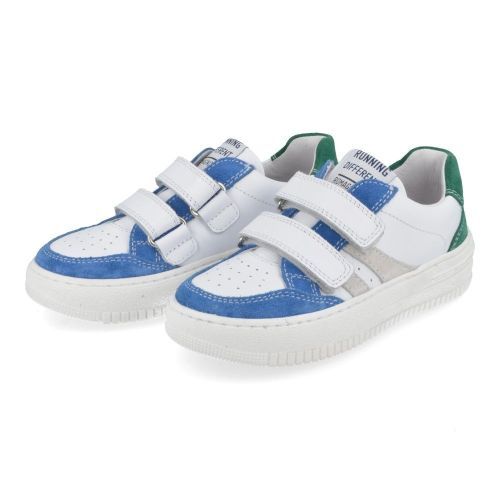 Romagnoli sneakers blauw Jongens ( - blauwe velcro sneaker4587R126) - Junior Steps