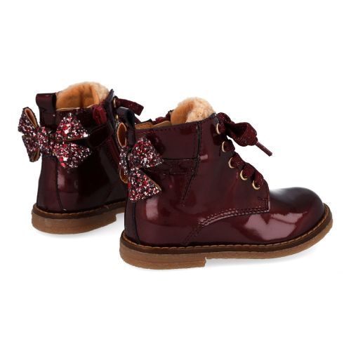 Romagnoli Schnürstiefel bordeaux Mädchen (9095R052) - Junior Steps