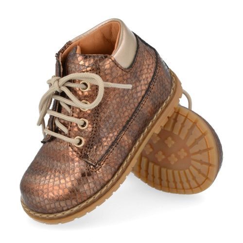 Romagnoli Schnürstiefel Bronze Mädchen (5062R105) - Junior Steps