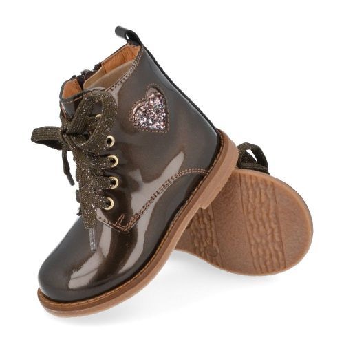 Romagnoli Bottes à lacets Brun Filles (5151R104) - Junior Steps