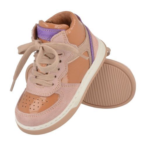 Romagnoli sneakers camel Meisjes ( - camel roze sneaker3250R510) - Junior Steps