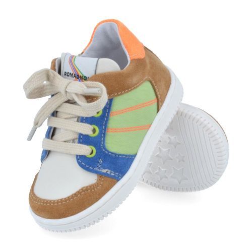 Romagnoli Sneakers cognac Jungen (8035R023) - Junior Steps