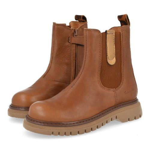 Romagnoli Bottes courtes cognac Filles (5347R161) - Junior Steps