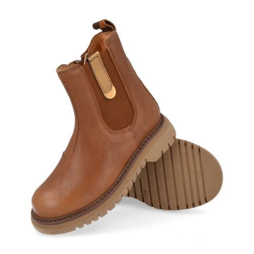 Romagnoli Bottes courtes cognac Filles (5347R161) - Junior Steps