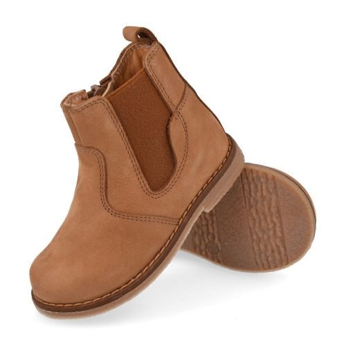 Romagnoli laarzen kort cognac  (cognac korte laars - 7176R038) - Junior Steps