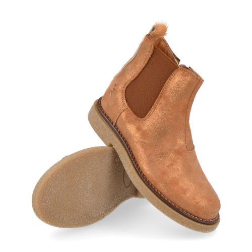 Romagnoli Bottes courtes cognac Filles (5435R138) - Junior Steps