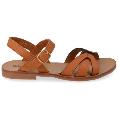 romagnoli sandalen cognac