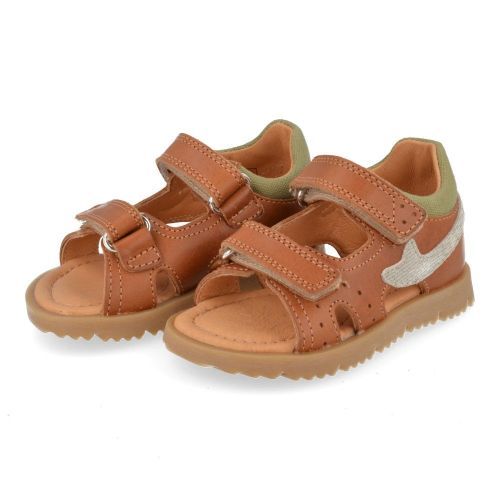 Romagnoli sandalen cognac Jongens ( - cognac sandaal6284R038) - Junior Steps