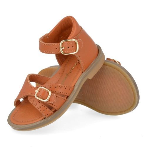 Romagnoli Sandals cognac Girls (4265R138) - Junior Steps