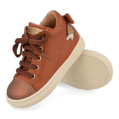 Romagnoli Baskets cognac Filles (1421R138) - Junior Steps