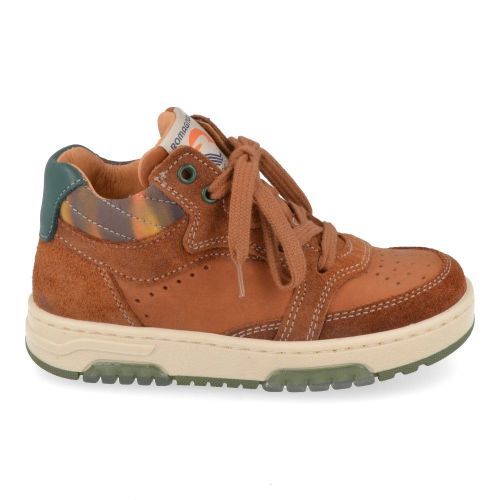 romagnoli sneakers cognac romagnoli sneakers cognac