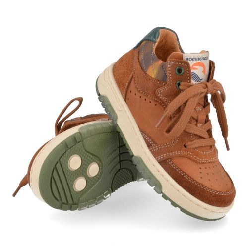 Romagnoli Sneakers cognac Jungen (5418R638) - Junior Steps