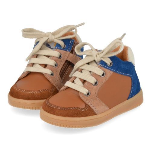 Romagnoli Sneakers cognac  (5050R038) - Junior Steps