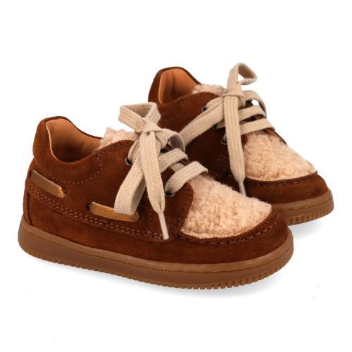 Romagnoli Schnürschuhe cognac Mädchen (9028R110) - Junior Steps
