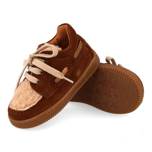 Romagnoli Schnürschuhe cognac Mädchen (9028R110) - Junior Steps