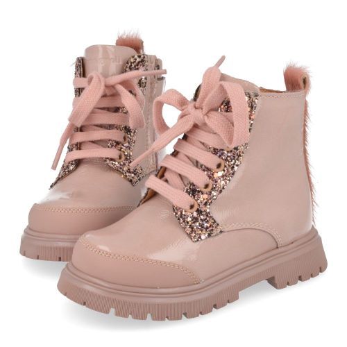 Romagnoli Botte à lacets rose Filles (7159R047) - Junior Steps