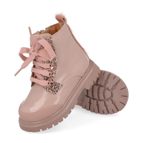 Romagnoli Botte à lacets rose Filles (7159R047) - Junior Steps