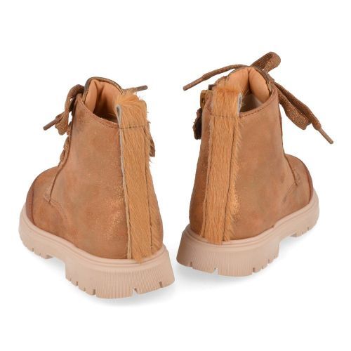 Romagnoli Bottes à lacets cognac Filles (5209R138) - Junior Steps