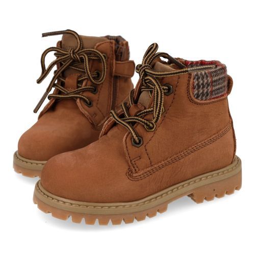 Romagnoli veterboot cognac Jongens (cognac veterbottine  - 9076R038) - Junior Steps