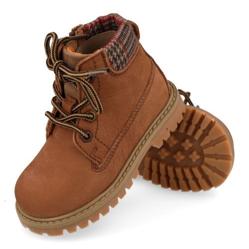 Romagnoli veterboot cognac Jongens (cognac veterbottine  - 9076R038) - Junior Steps