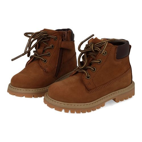Romagnoli Schnürstiefel cognac Jungen (9076R061) - Junior Steps