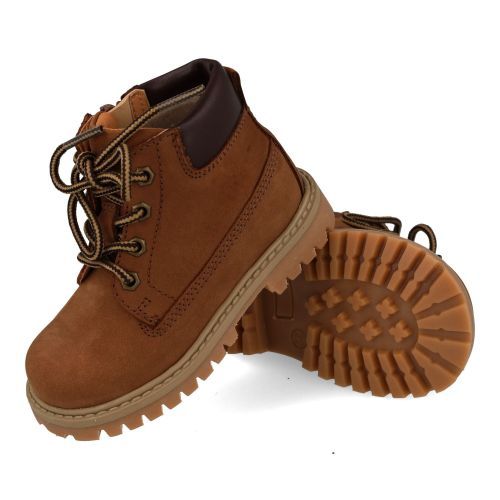 Romagnoli Schnürstiefel cognac Jungen (9076R061) - Junior Steps