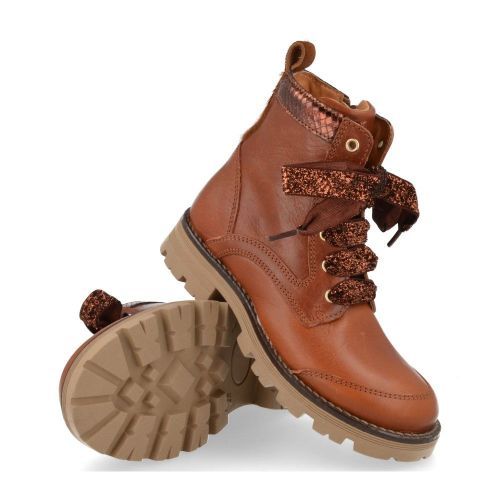 Romagnoli veterboot cognac Meisjes (cognac veterbottine - 5430R038) - Junior Steps