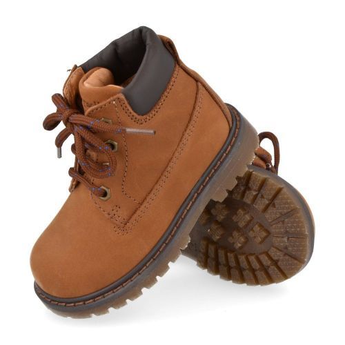 Romagnoli Bottes à lacets cognac Garçons (3210R261) - Junior Steps