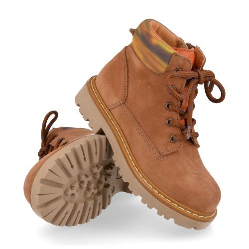 Romagnoli Bottes à lacets cognac Garçons (5322R038) - Junior Steps