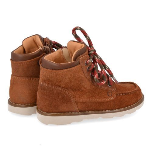 Romagnoli Bottes à lacets cognac Garçons (5548R138) - Junior Steps