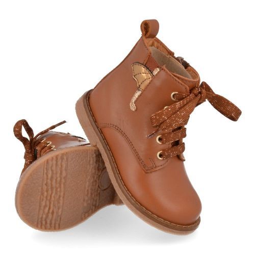 Romagnoli Lace-up boots cognac Girls (5152R038) - Junior Steps