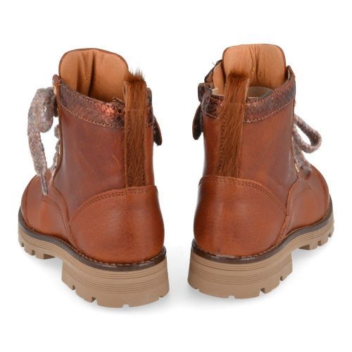 Romagnoli Schnürstiefel cognac Mädchen (5430R038) - Junior Steps