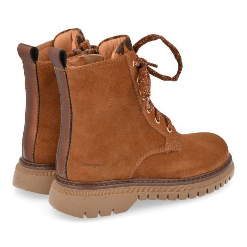 Romagnoli Bottes à lacets cognac Filles (5346R038) - Junior Steps