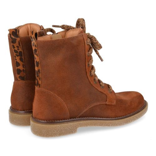 Romagnoli Bottes à lacets cognac Filles (5639R238) - Junior Steps