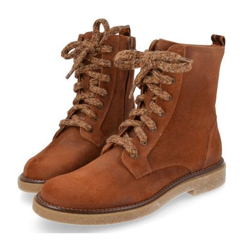 Romagnoli Lace-up boots cognac Girls (5639R238) - Junior Steps