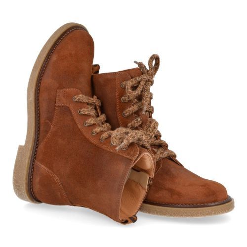 Romagnoli Schnürstiefel cognac Mädchen (5639R238) - Junior Steps