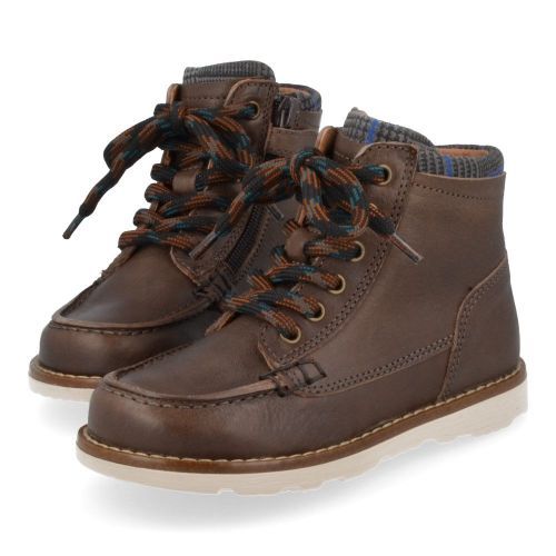 Romagnoli Lace-up boots Brown Boys (3770R304) - Junior Steps