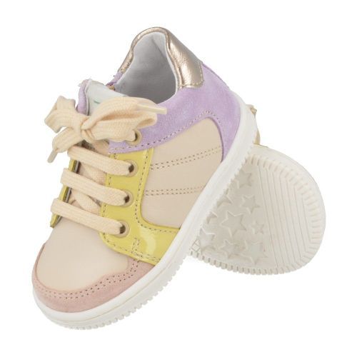 Romagnoli sneakers ecru Meisjes ( - ecru sneaker6019R163) - Junior Steps