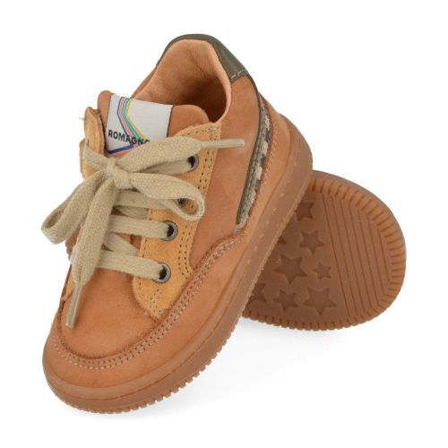 Romagnoli sneakers beige Jongens (Eerste stap schoentje beige - 7050R038) - Junior Steps