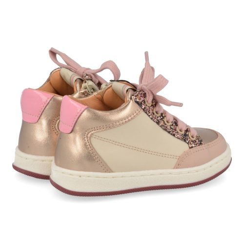Romagnoli sneakers GOUD Meisjes (Eerste stap schoentje goud glitter - 7195R063) - Junior Steps