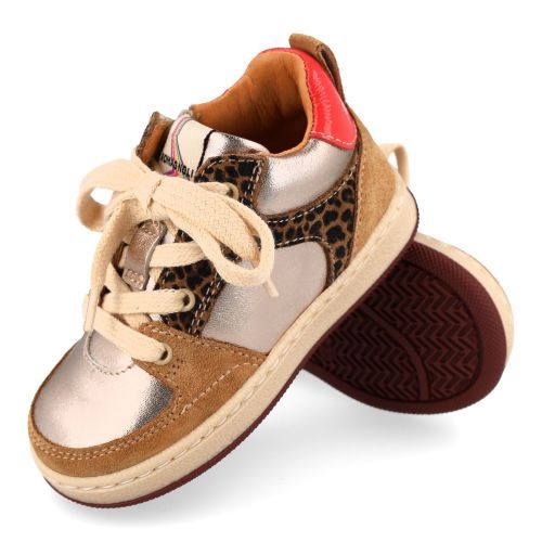 Romagnoli sneakers GOUD Meisjes (Eerste stap sneaker goud metallic - 9192R024) - Junior Steps