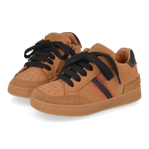 Romagnoli sneakers cognac Jongens (Eerste stap sneakertje cognac - 7187R138) - Junior Steps