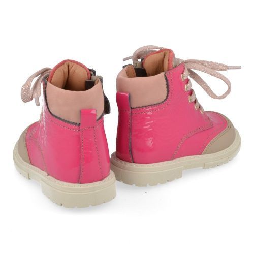 Romagnoli Lace-up boots fuchia Girls (3150R517) - Junior Steps
