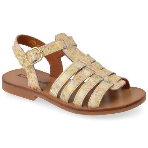 Romagnoli sandalen geel Meisjes ( - geel lakleder sandaaltje2705R622) - Junior Steps